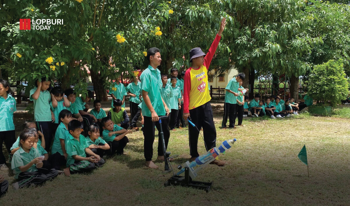 “จรวดขวดน้ำ” สื่อการสอนวิทยาศาสตร์