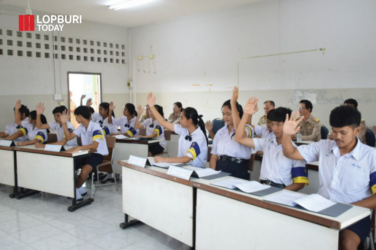 คัดเลือก “โรงเรียนต้นแบบสภานักเรียน” ส่งเสริมการเรียนรู้และการมีส่วนร่วมของนักเรียนในจังหวัดลพบุรี