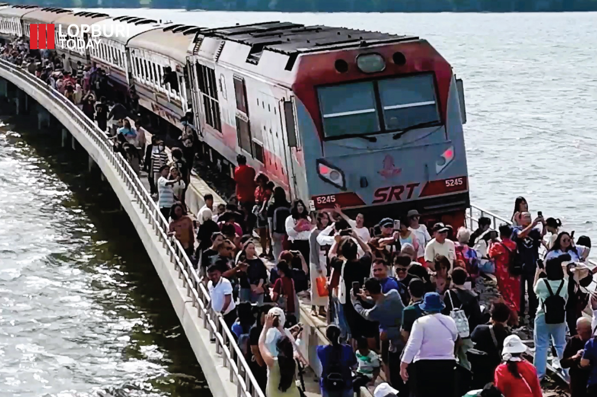 เริ่มแล้ว “รถไฟลอยน้ำ รอบปฐมฤกษ์ในสัปดาห์แรกของปี”